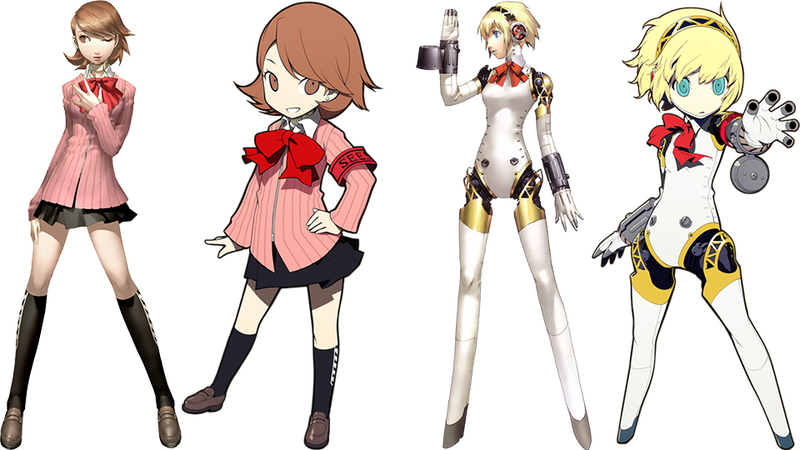 Illustration for article titled I Am Totally in Love with Persona Q’s Cute Character Redesigns